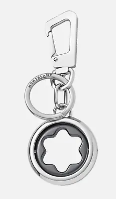 £221.02 • Buy MONTBLANC Meisterstück Spinning Emblem Key Fob GREY MB128747