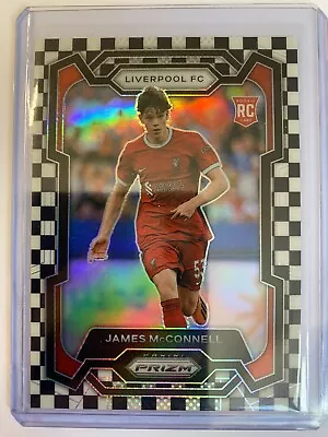 Panini  Prizm 2023-2024 James Mcconnell Liverpool Black And White Checker • £0.99