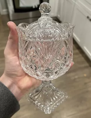 Shannon Crystal Candy Dish 9” Ireland Crystal  • $22.95