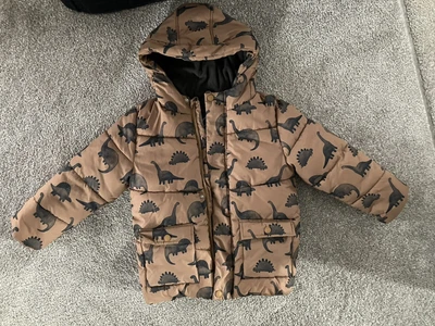 £9 • Buy Kids Boys Dinosaur Coat 6-7 Years