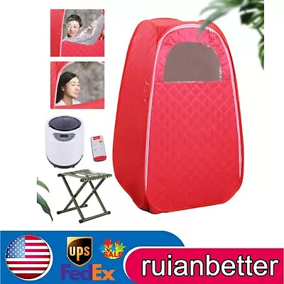 2.6L Portable Home Steam Sauna Tent Spa Loss Weight Full Body Detox Therapy • $105.45