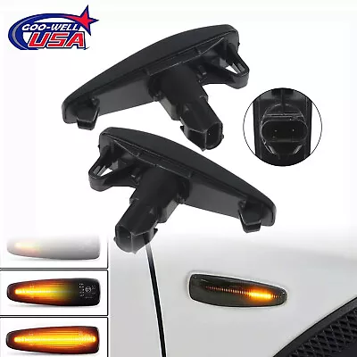 2Pcs Sequential LED Side Marker Blinker Lights For Mitsubishi Outlander Sport • $13.05