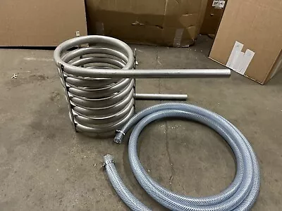 Stainless Steel Coil For Hot Tub Complete With 4metres Of Hose • £190