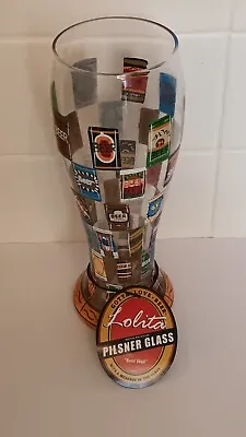 Lolita Pilsner Glass- Beer Wall”  Breweriana Collectors Item Gift • £11.30
