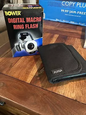 Bower SFDRF Ring Light / Macro Flash With Extra Adapter Lenses • $24.99