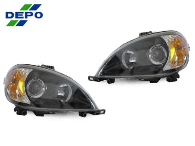 DEPO Black Projector Facelift Headlight For 1998-2001 Mercedes W163 M / ML Class • $249.95