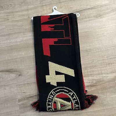 Atlanta United Scarf Reversible Soccer Football NWT Brand New • $10