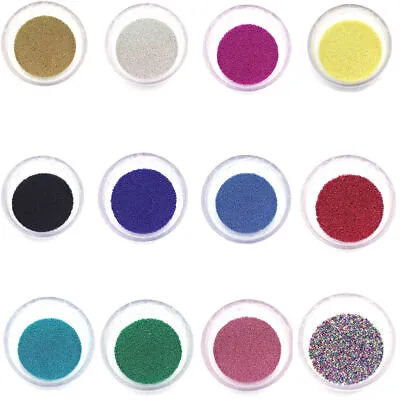 150g Seed Glass Beads Microbead Small Solid Caviar Round For Nail Kids Painting • $13.89