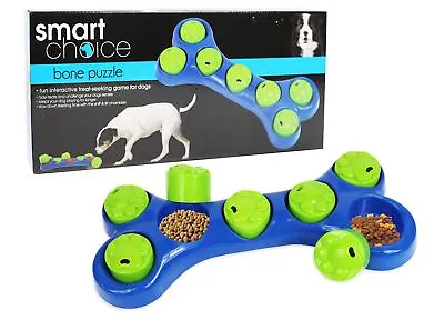 Pet Feeder Bowl Puzzle Treat Slow Feeding Interactive Game Dog Training Rewards • £9.99