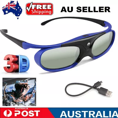 Active Shutter 3D Glasses For ViewSonic Optoma BenQ Mitsubishi DLP Projector • $22.99