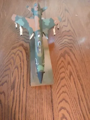 F 105 Wild Weasel Hand Painted Viet Nam Era Camo And Full Missile Load • $100