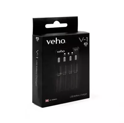 Veho Pebble V-1 USB Battery Charger | X4 Channels | Over-Charging Protection | A • £4.50