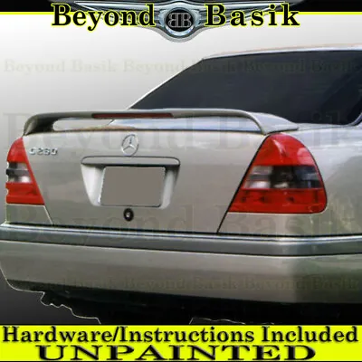 For 1994-1999 Mercedes W202 C220 C230 C280 Factory Style Spoiler W/LED UNPAINTED • $164.50