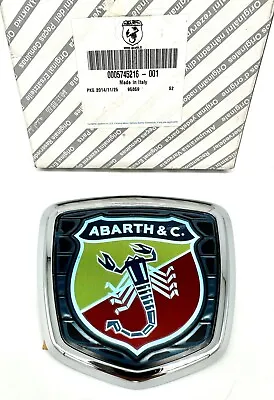 Abarth 500 (2012 - 2017) Anniversary Rear Emblem Badge 5745216 Genuine & New • $297.50