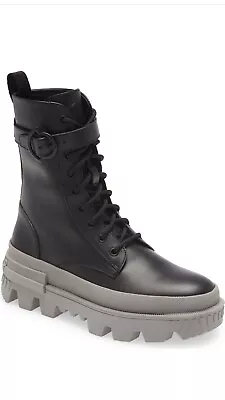 Moncler Carinne Boot Size 36.5(6.5) Black • $615