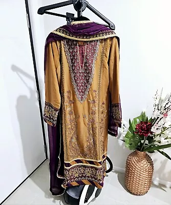 New Wedding Indian Designer Dress Party Wear Salwar Kameez Pakistani Bollywood • $135