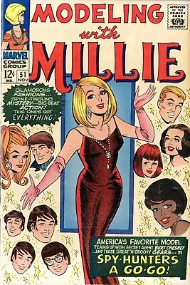 Modeling With Millie  # 51    NM-    November 1966   S. Goldberg Cover &         • $200