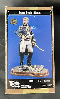 Verlinden 1/16 120mm Napoleonic Marshal Ney Waterloo Model Figure Kit • $24.99