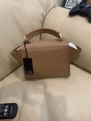 $150 • Buy Zac Posen Eartha Top Handle Leather Crossbody/NWT/$475