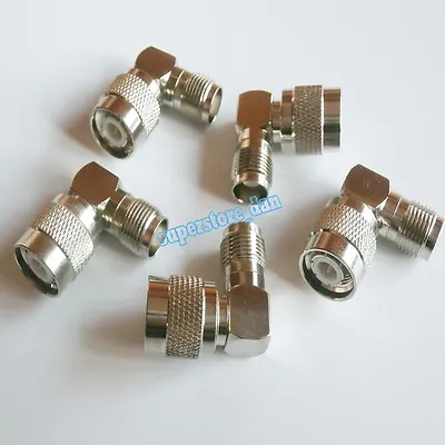 1Pcs TNC Male Plug To TNC Female Right Angle Adapter RF Connector Antenna Router • $2.41