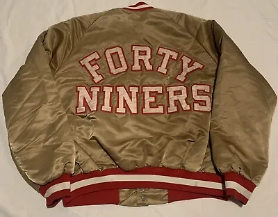 San Francisco 49ers Vintage Chalk Line *Starter Style* Jacket - XL • $300