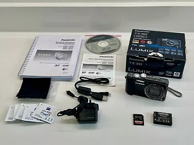 Panasonic LUMIX DMC-TZ30 20x Optical Zoom 14.1MP Digital Camera & Accessories • £99