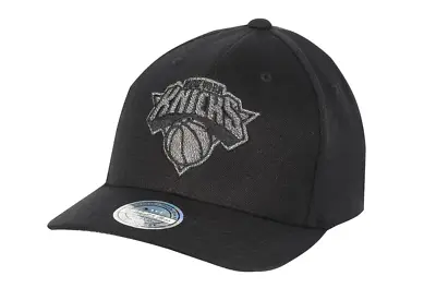 Mitchell & Ness Snapback 110 Curved Melange New York Knicks Gray • £40.24