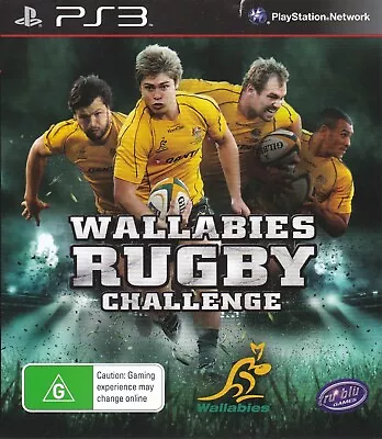 Wallabies Rugby Challenge Playstation 3 Ps3 Game • $7.95