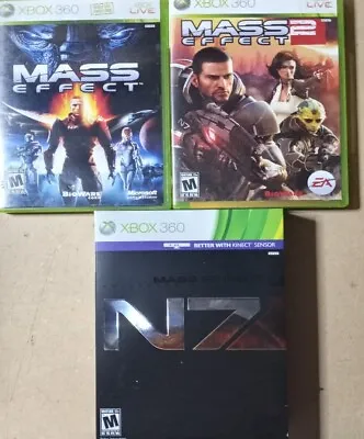Mass Effect Trilogy For 360 All Complete In Box Plus Collector Edition For ME3 • $9