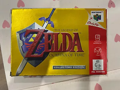 The Legend Of Zelda Ocarina Of Time - Nintendo 64 N64 CIB BOXED | AUS PAL | GOLD • $450