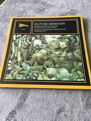 Olivier Messiaen Quartet For The End Of Time Vinyl LP Record Candide VOX 1972 • $24