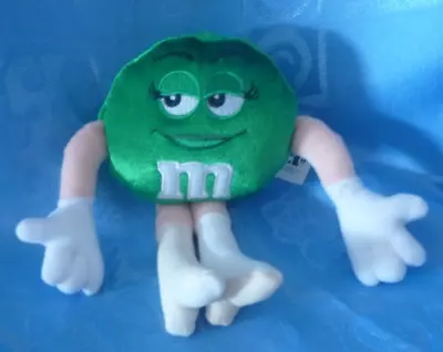 M&M Collectables -Miss Green  Plush  -   (time To Sell My Collection) • $3