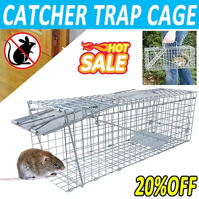 Profession Humane Live Animal Trap Cage For Rabbit Raccoons Opossums Squirrel • $31.92