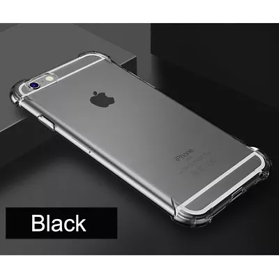 $4.45 • Buy Shockproof Tough Gel Clear Case Cover For Apple IPhone 5 5s SE 6 6s 7 8 Plus 11