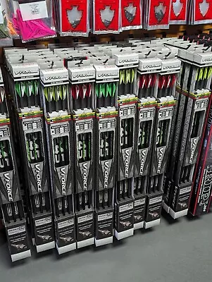 6pk - Victory Archery VForce Gamer 350 Arrows With 2  Vanes • $59.99