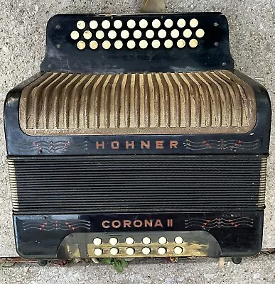 Vintage Hohner Corona Ii Accordion • $875