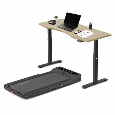 $1239 • Buy LSG Nimbus Walking Pad Treadmill + ErgoDesk Automatic Standing Desk 1500mm (Oak)