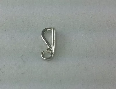 Solid 925 Sterling Silver Plain Dangle Bail • $1.79