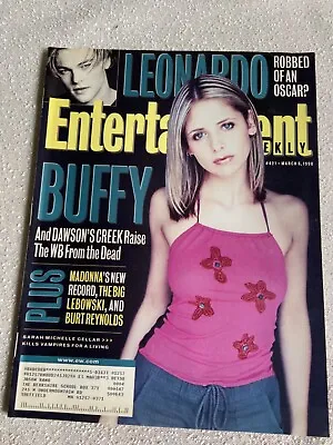 Entertainment Weekly #421 March 6 1998 Sarah Michelle Gellar - Buffy Tv Show • $11