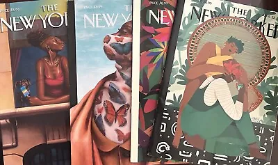 Lot Of 4 New Yorker Magazines - Kadir Nelson (2019) • $29.99