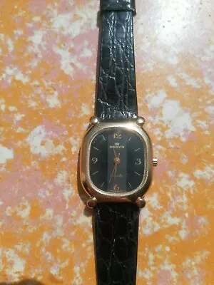 Vintage Ladies Marvin Quartz Watch With Baby Croco Skin Swiss Made - Untested  • £14.99