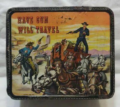 Have Gun Will Travel Paladin Lunchbox • $125