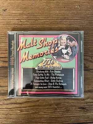 50's Golden Jukebox: Malt Shop Memories By Various Artists (CD Jul-2000) MINT • $18