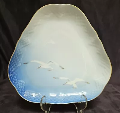 Bing & Grondahl B&G Seagull Triangle Dish 9.5 X1.25  #354 Denmark 1970-1983 EUC • $89.99