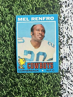 1971 Topps Mel Renfro #118 EX+ Low Cost Shipping  • $1.39