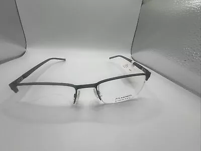 MOREL LIGHTEC 30009L 53/18 145 Brown  Men’s Half Rimless Eyeglass Frames PP19  • $88