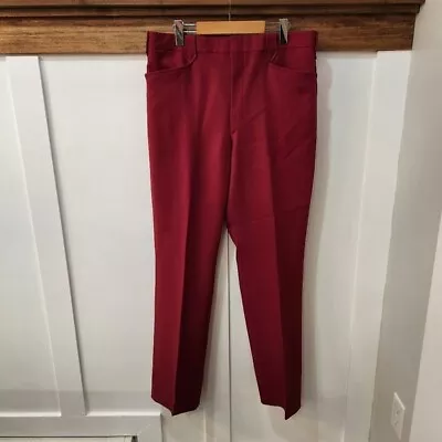 NWOT Niver Western Wear Mesquite Pants Mens 36X34 Pearl Snap Polyester Slacks • $36.79