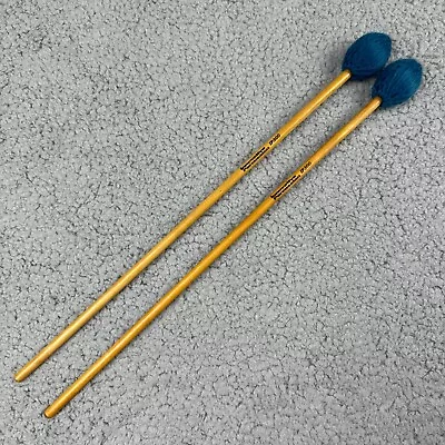 Innovative Percussion IP300 Marimba Mallets | Soloist Series Blue Med Hard Birch • $29.99