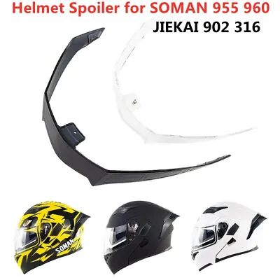 Motorcycle Helmet Rear Spoiler Helmet Accessories For Soman 955 JIEKAI 902 316 • $22.87