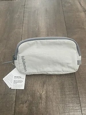 NWT Lululemon Mini Belt Bag Vapor/Rhino Grey • $38